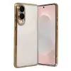 Samsung Galaxy S25 Edge Razer Lensli Silikon - Gold
