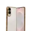 Samsung Galaxy S25 Edge Razer Lensli Silikon - Gold
