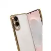 Samsung Galaxy S25 Edge Razer Lensli Silikon - Gold