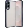 Samsung Galaxy S25 Edge Razer Lensli Silikon - Lacivert
