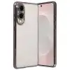 Samsung Galaxy S25 Edge Razer Lensli Silikon - Titan Gri