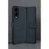 Samsung Galaxy S25 Edge Trend S Plus Kapaklı Kılıf - Lacivert