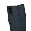 Samsung Galaxy S25 Edge Trend S Plus Kapaklı Kılıf - Lacivert