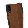Samsung Galaxy S25 Edge Trend S Plus Kapaklı Kılıf - Taba