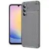 Samsung Galaxy S25 Fe Auto Focus Karbon Kapak - Gri