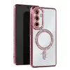 Samsung Galaxy S25 Fe Joke Simli Magneticsafe Kılıf - Pembe