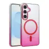 Samsung Galaxy S25 Glossy Magsafe Kapak - Pembe