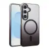Samsung Galaxy S25 Glossy Magsafe Kapak - Siyah