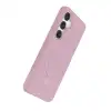 Samsung Galaxy S25 Regal Magsafe Standlı Kapak - Açık Pembe