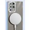 Samsung Galaxy S25 Ultra Kılıf Joke Simli Magneticsafe Kılıf - Pembe
