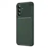 Samsung Galaxy S26 Auto Focus Karbon Kapak - Koyu Yeşil