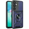 Samsung Galaxy S26 Plus Pars Lens Yüzüklü Silikon - Lacivert