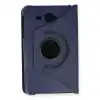 Samsung Galaxy T280 Tab A 7 Kılıf 360 Tablet Deri Kılıf - Lacivert