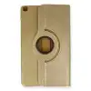 Samsung Galaxy T290 Tab A 8 Kılıf 360 Tablet Deri Kılıf - Gold