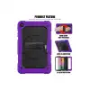 Samsung Galaxy T510 Tab A 10.1 Kılıf Pars Tablet Kapak - Mor