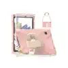 Samsung Galaxy X200 Tab A8 10.5 Kılıf Amazing Tablet Kapak - Pembe