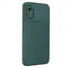 Samsung Galaxy Xcover 7 Kılıf Auto Focus Karbon Kapak - Yeşil
