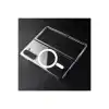 Samsung Galaxy Z Fold 5 Kılıf Magneticsafe Şeffaf Silikon - Şeffaf