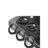 Samsung Galaxy Z Fold 5 Valdez Metal Kamera Lens - Siyah