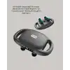Şarjlı 6 Başlıklı Masaj Tabancası 2000 mAh Sessiz Güçlü Motor