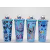 Sevimli Stitch Pipetli Boncuklu Termos & Suluk Alk4708
