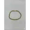 Sıralı Daire Taşlı Cm Bileklik