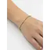 Sıralı Kalp Taşlı Cm Bileklik