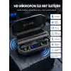 Siyah Profesyonel Kulaklık HD Mikrofonlu Çağrı Cevaplayabilen