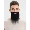 Siyah Renk Takma Sakal Bıyık Takımı