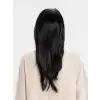 Siyah Renk Uzun Parti Peruğu