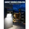 Solar Güneş Enerji Panelli Sensörlü Lamba Enerji Tasarruflu