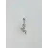 Su Perisi Detaylı Göbek Piercing