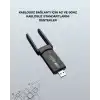 Tak-Çalıştır Özellikli Çift Bant WiFi Adaptör – 1200 Mbps