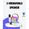 Taşınabilir Bluetooth Karaoke Hoparlör – 2400 mAh Batarya