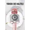 Taşınabilir Bluetooth Karaoke Mikrofon: Hafıza Kart Girişli, Etkileyici Performans