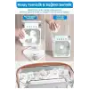 Taşınabilir Işıklı 5 Spreyli Vantilatör Buzlu Buharlı Vantilatör Mini Fan Nemlendirici