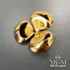 Taşsız Gold Kaplama Küpe