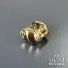 Taşsız Gold Kaplama Küpe