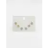 Tatlı Minik Çiçekler Altılı Küpe