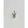 Tavşan Detaylı Göbek Piercing