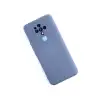 Tecno Camon 16 Kılıf Nano İçi Kadife Silikon - Gri
