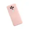 Tecno Camon 16 Kılıf Nano İçi Kadife Silikon - Pudra