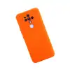 Tecno Camon 16 Kılıf Nano İçi Kadife Silikon - Turuncu