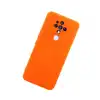 Tecno Camon 16 Kılıf Nano İçi Kadife Silikon - Turuncu