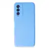 Tecno Camon 18 Kılıf First Silikon - Mavi