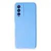 Tecno Camon 18 Kılıf First Silikon - Mavi