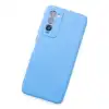 Tecno Camon 18 Kılıf First Silikon - Mavi