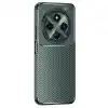 Tecno Spark 30 Kılıf Auto Focus Karbon Kapak - Koyu Yeşil