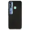 Tecno Spark 7 Pro Kılıf First Silikon - Siyah