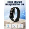 TPU ve Silikon Kordonlu Akıllı Bileklik – 20 Gün Bekleme Süresi Yeni Nesil